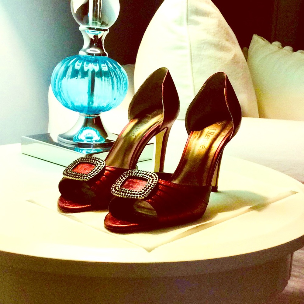J. Reneé Brandy Wine Red Heels